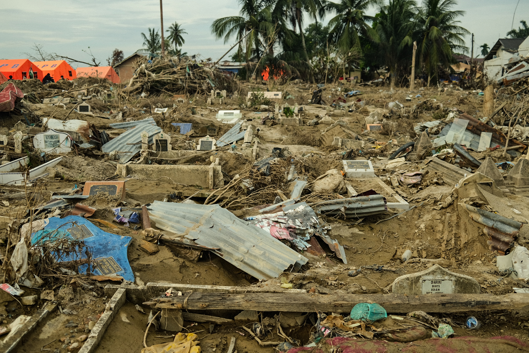 Some villages have been almost completely wiped out, and many say they are not receiving the help they need.