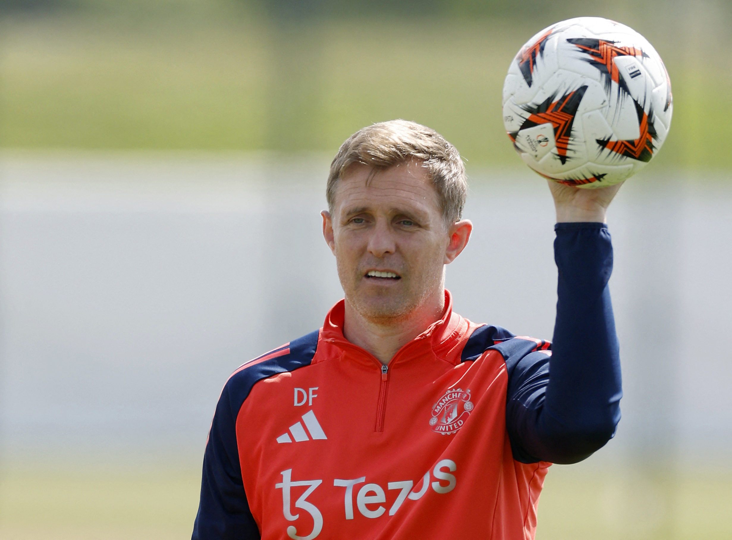 Manchester United interim manager Darren Fletcher