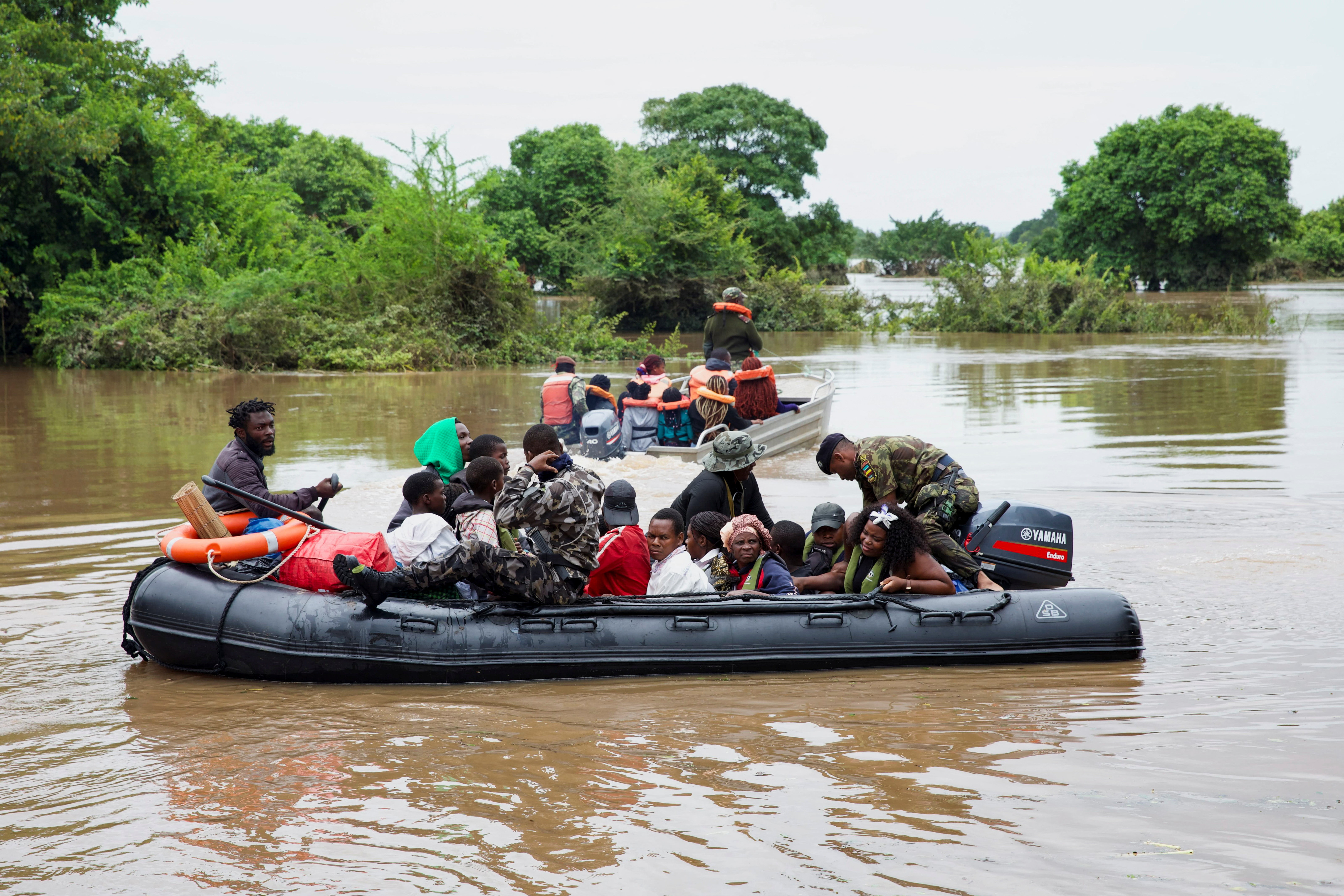 Torrential rains displace thousands in Mozambique as floods wreak havoc