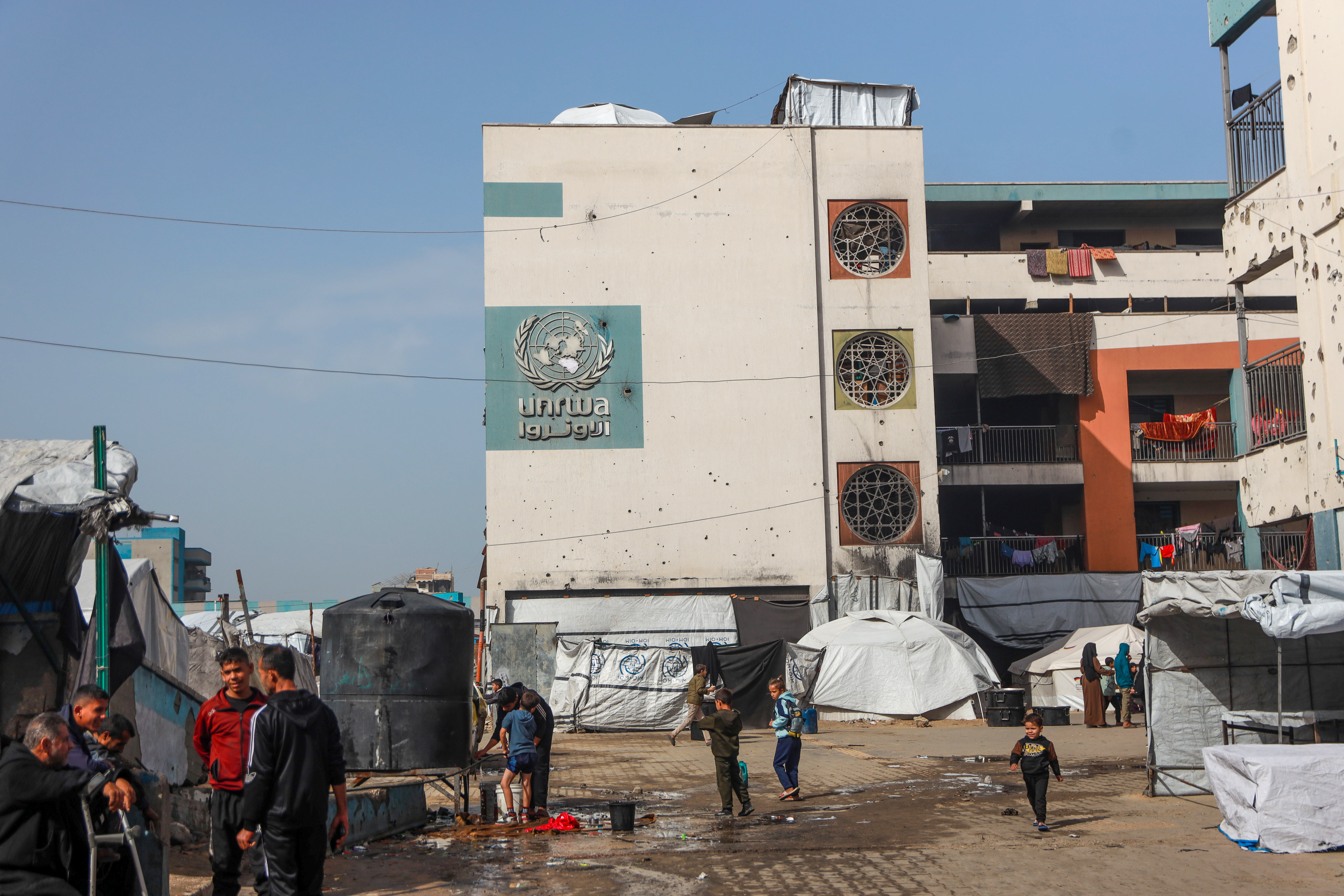 UNRWA Gaza aid access