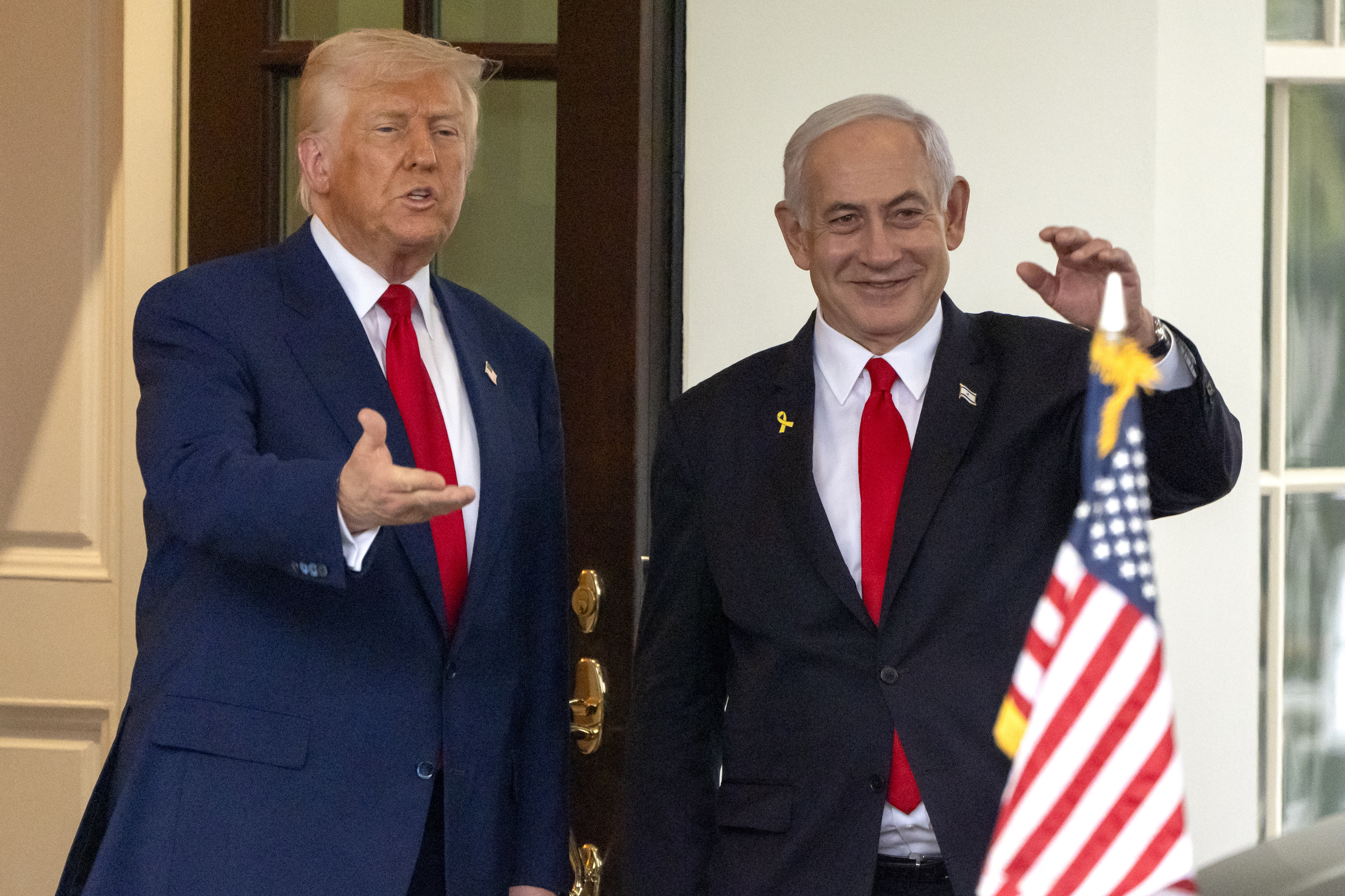 Donald Trump and Netanyahu