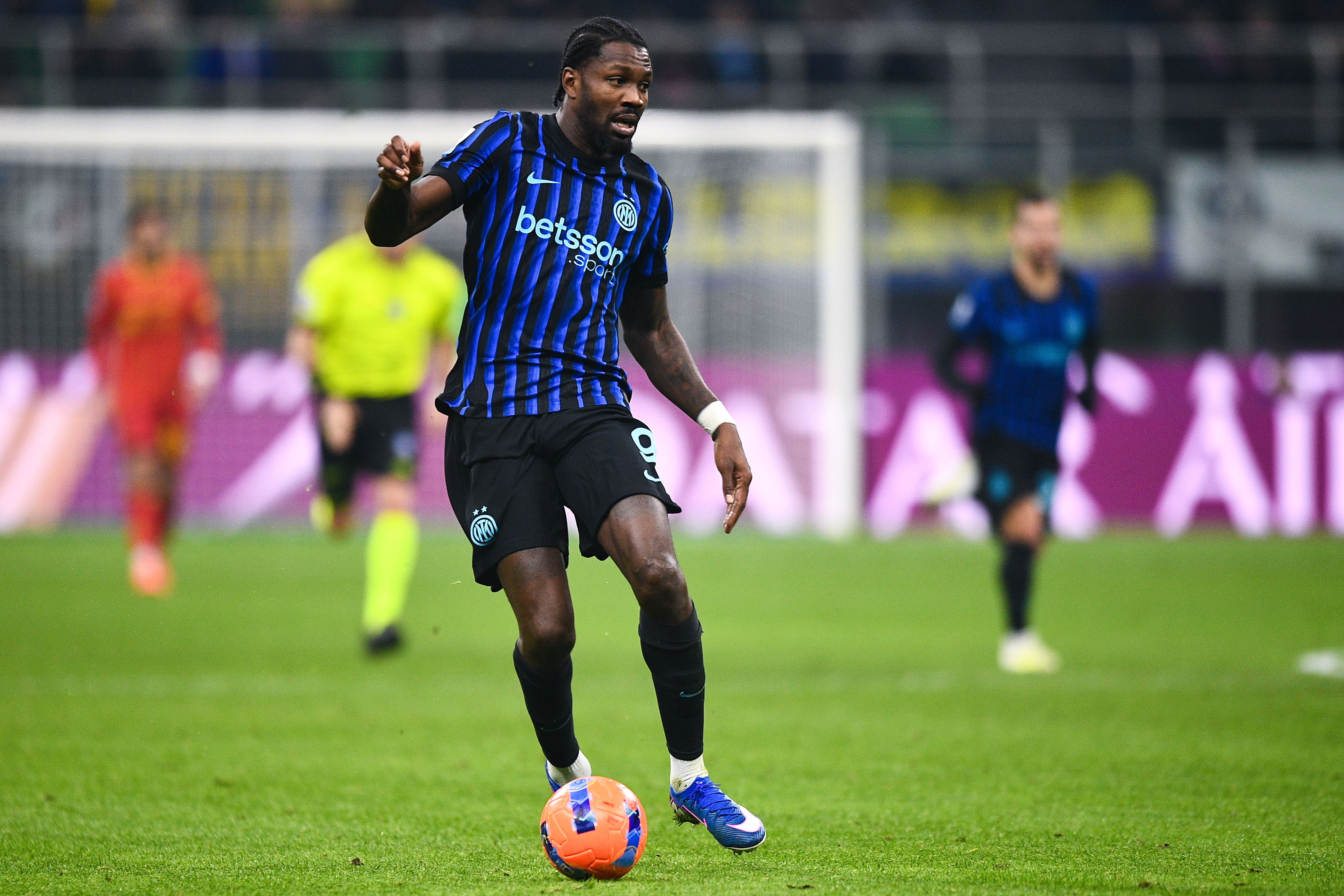 Marcus Thuram in action.