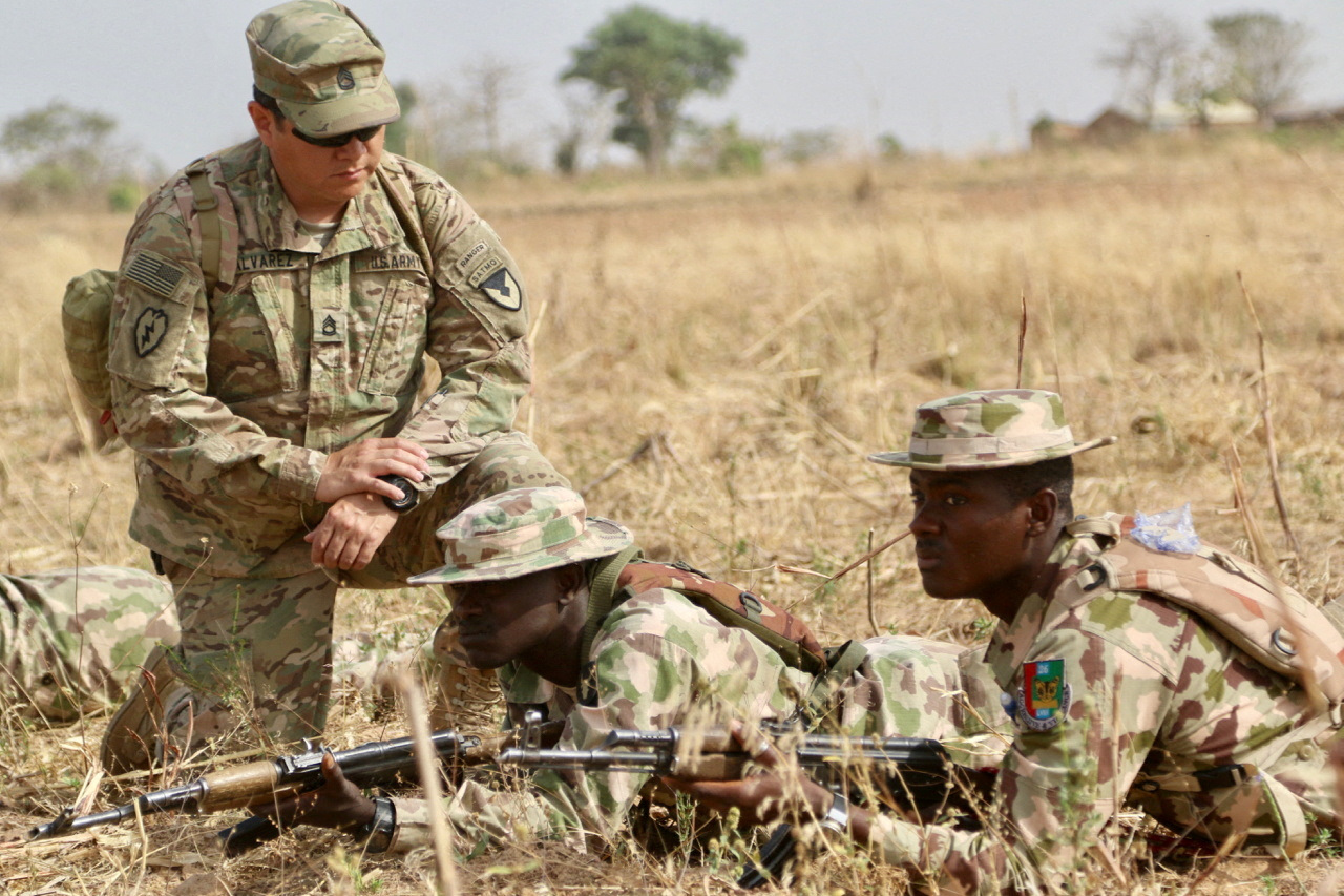 US troops Nigeria