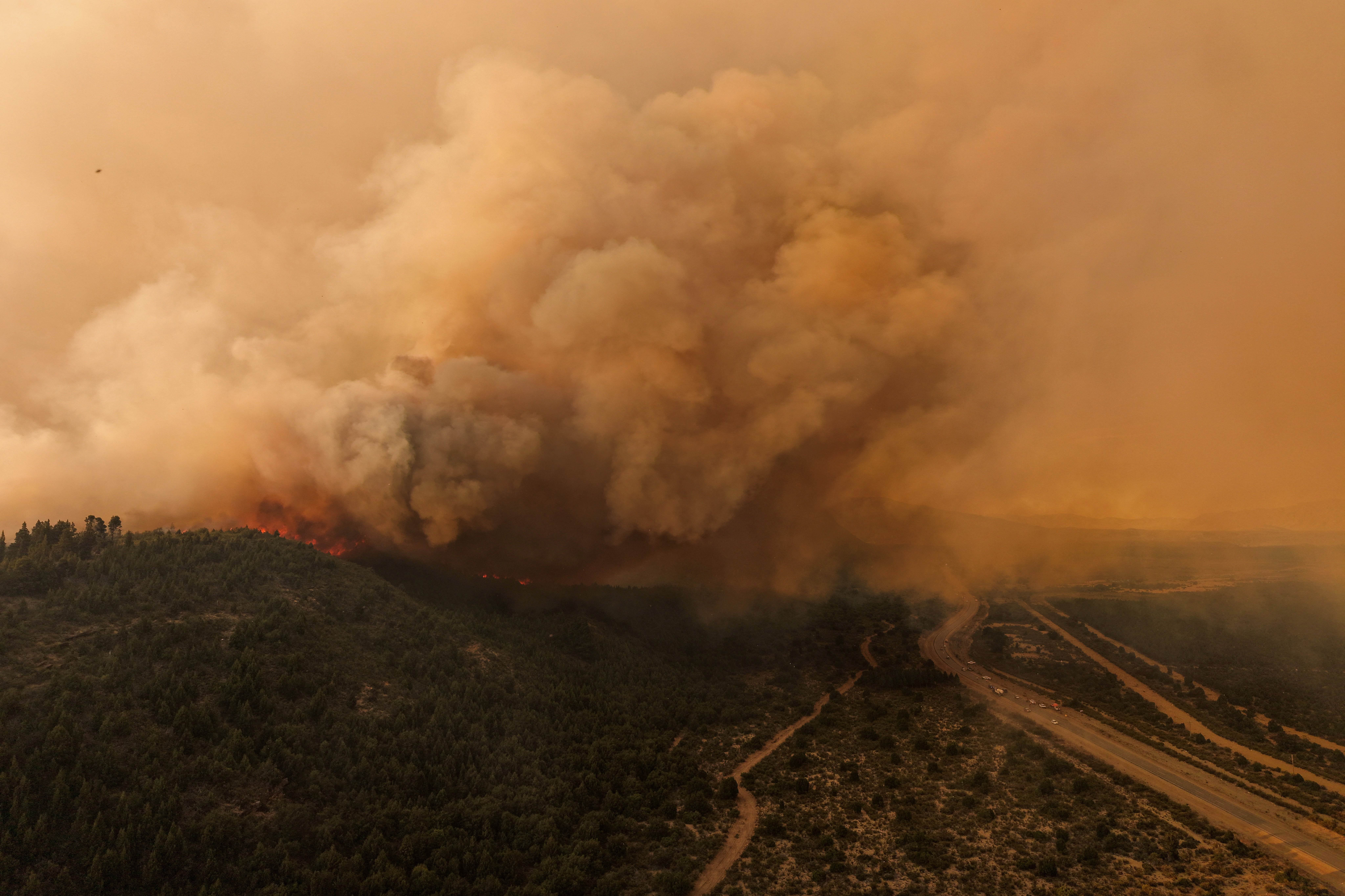 Wildfires devastate Argentina's Patagonia, threaten ancient forests