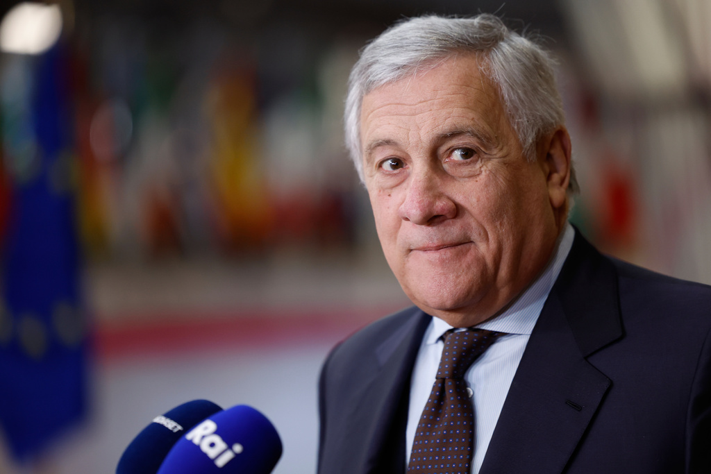 Italy's Foreign Minister Antonio Tajani