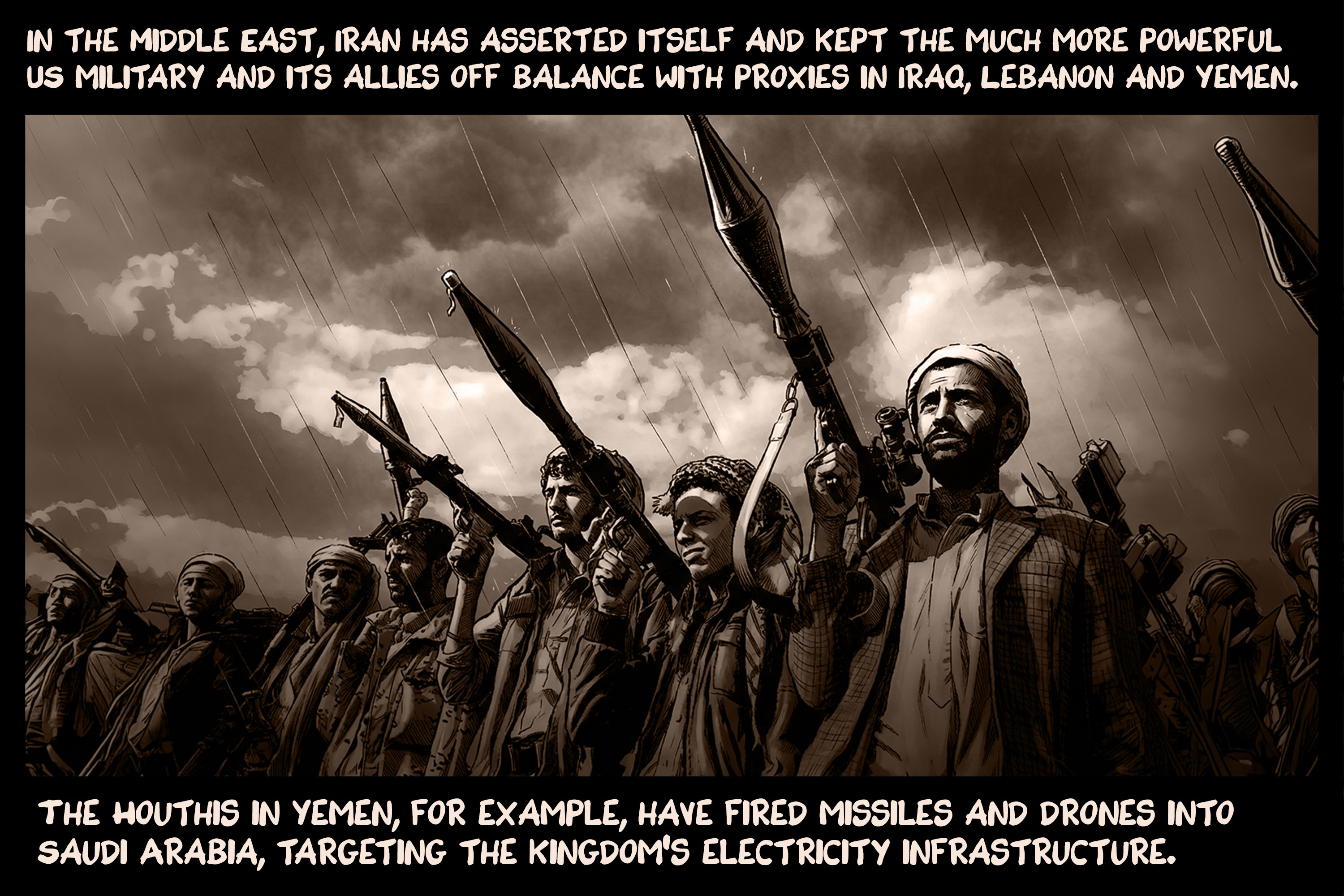 History Illustrated: Asymmetric warfare and Iran's fighting chances