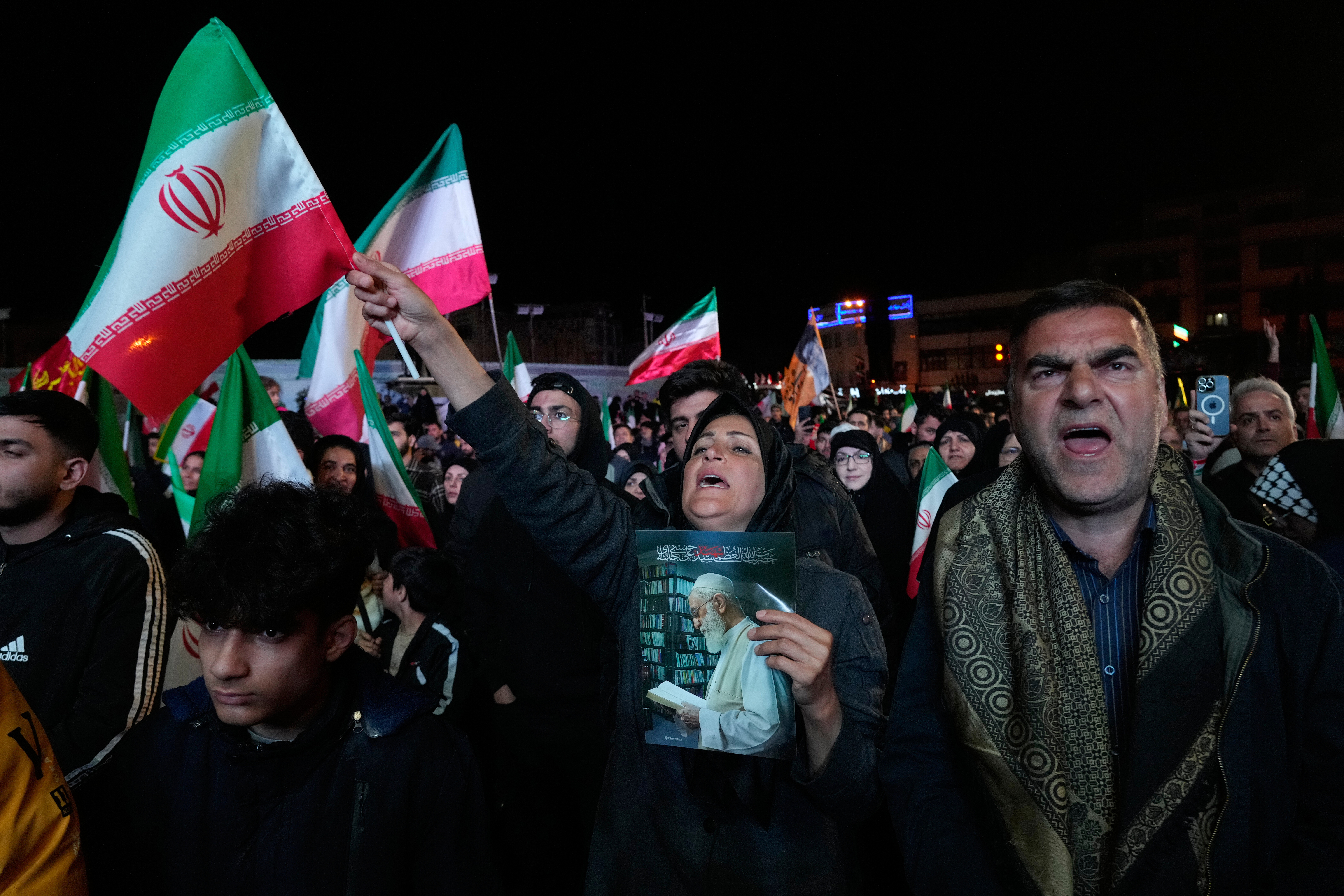Celebrations in the Iranian capital Tehran