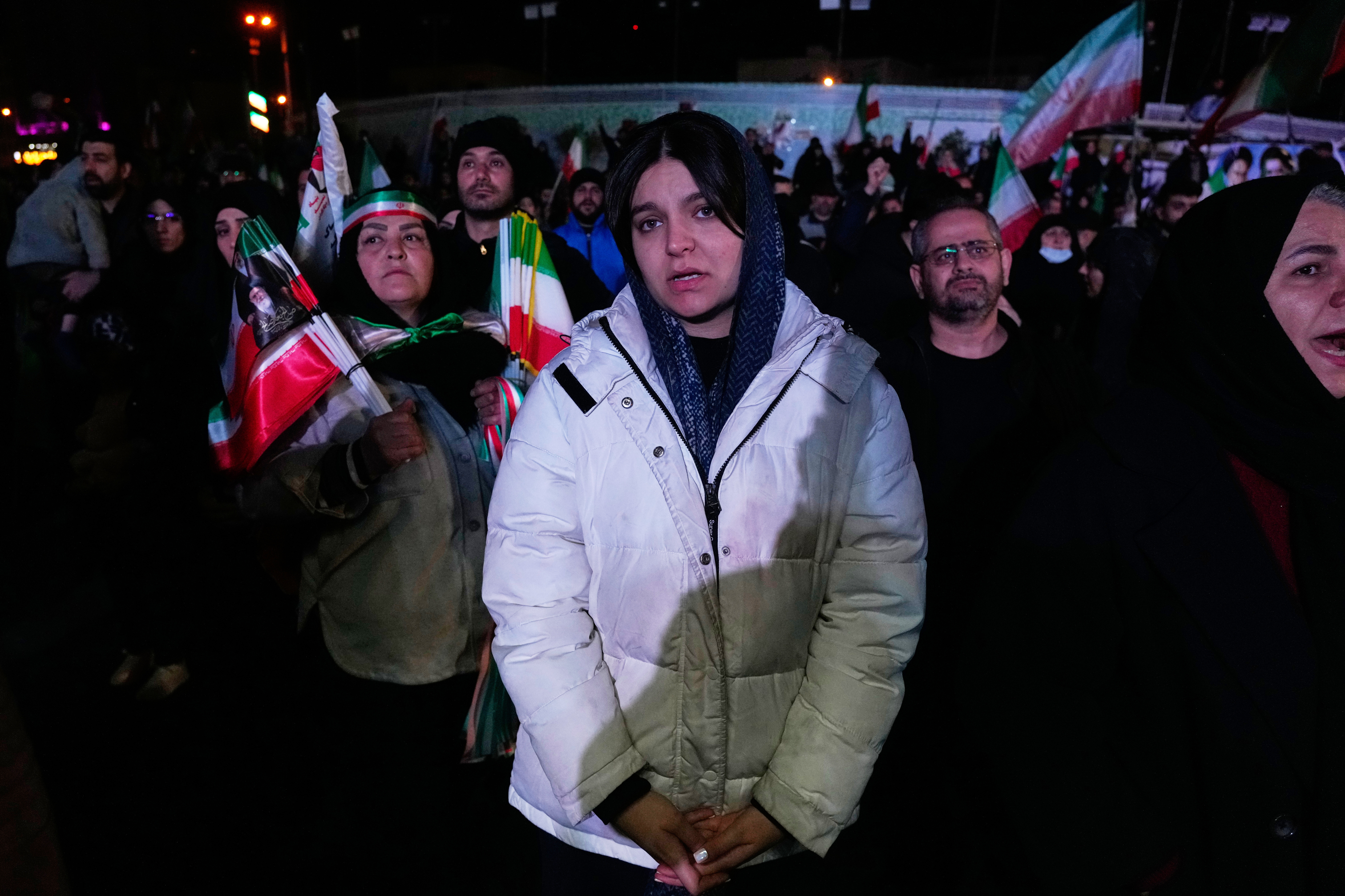 Celebrations in the Iranian capital Tehran