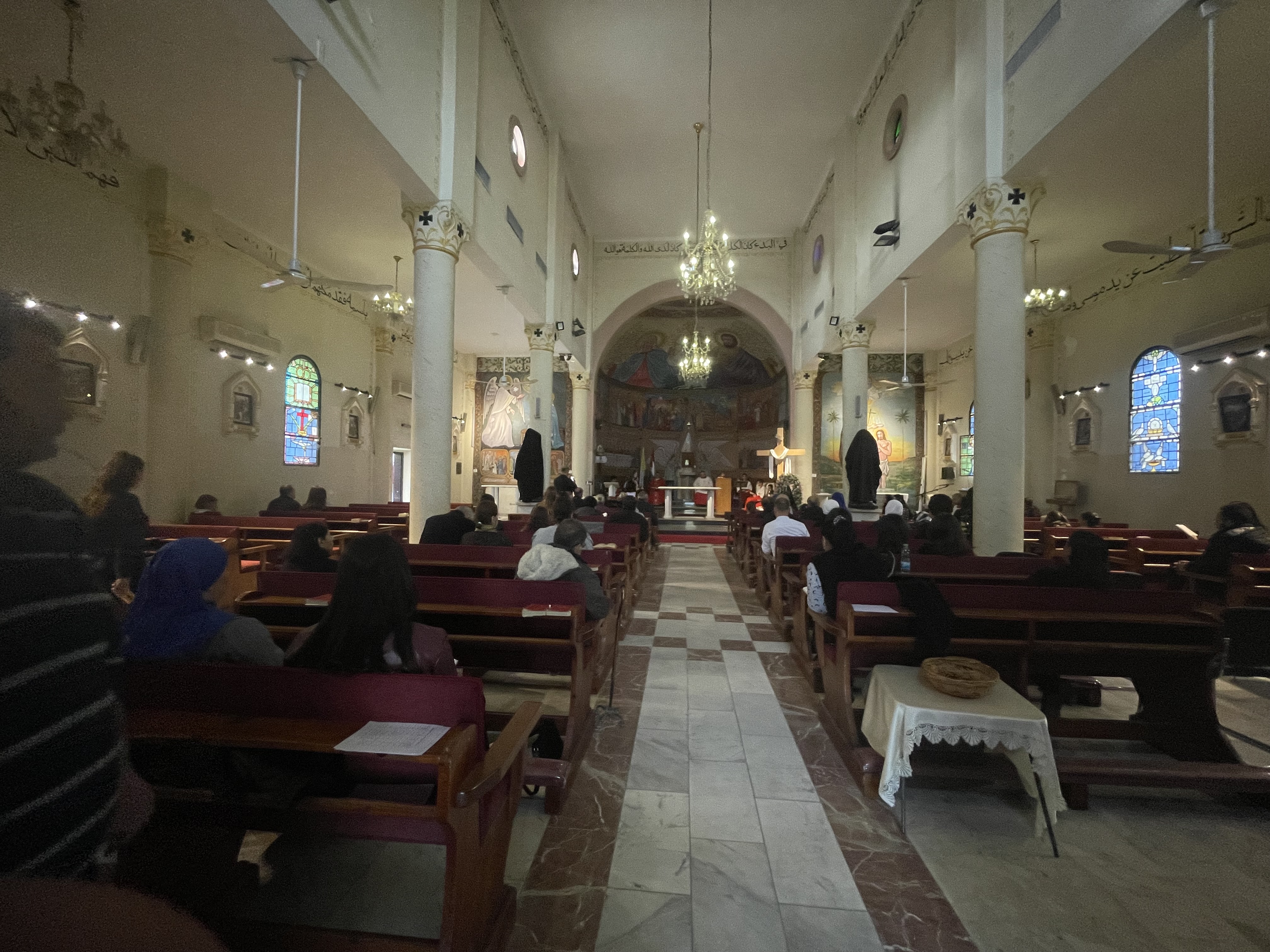 Palestinians in Gaza observing Easter