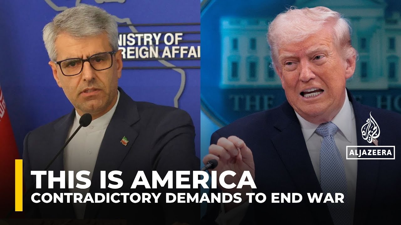The contradictory demands to end the US-Israel war on Iran