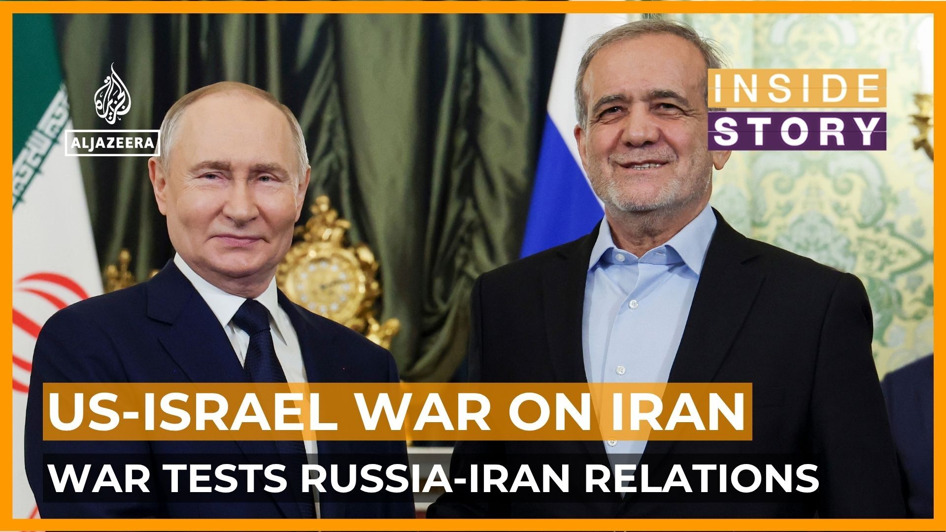 How is the US-Israel war on Iran affecting Russian-Iranian relations?